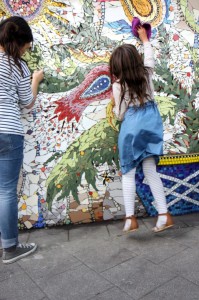 Community Art - The Garden Wall Mosaic